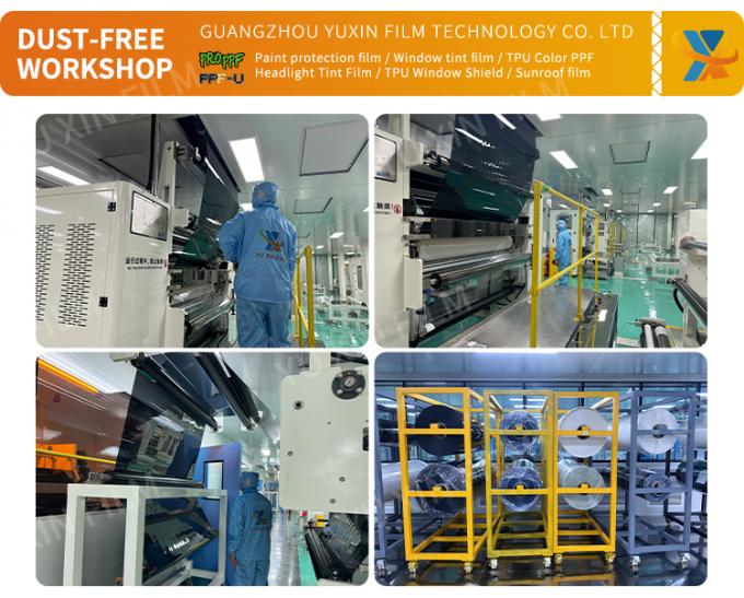 sputtering equipment window film